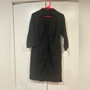 Black trench coat